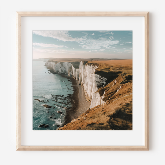 Breathtaking Cliffs: the Ocean | Photography Wall Art Print